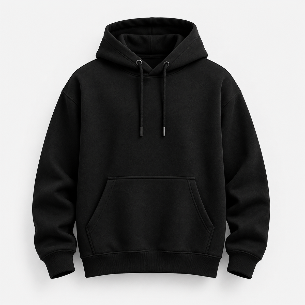 Essential Black Hoodie